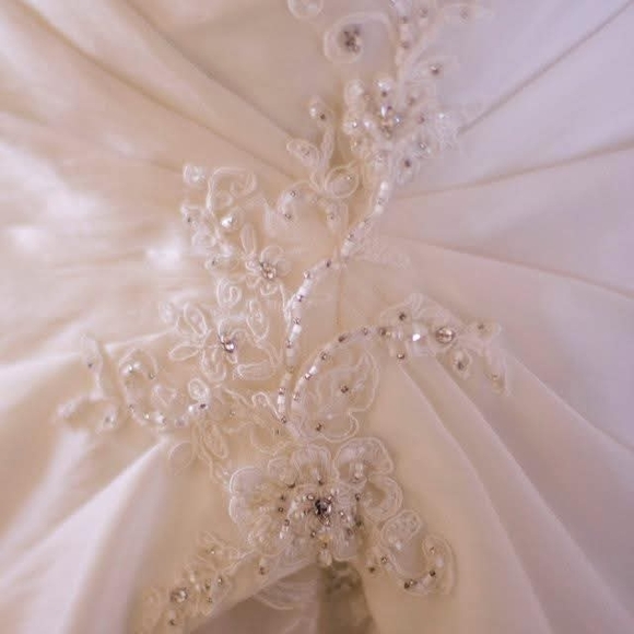Jasmine Ivory Bridal Gown - Picture 6 of 9